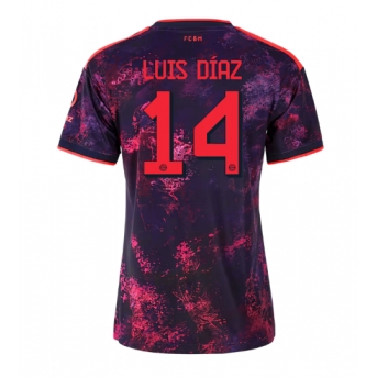 Bayern Munich Luis Diaz #14 Maglia Gara Terza Repliche 2026-27 Donna Maniche Corte